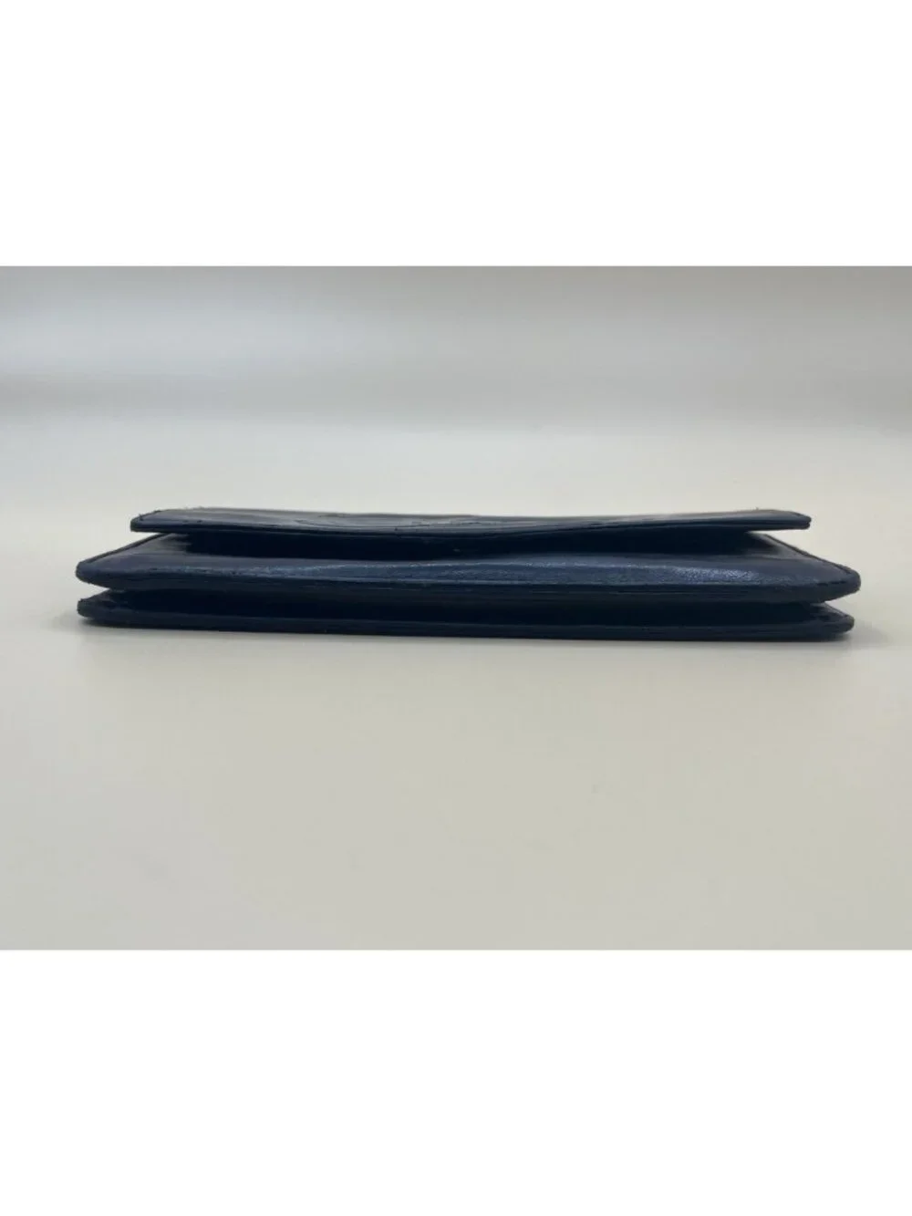 Chanel Timeless CC Long Flap Wallet Black Lambskin Leather with Authenticity Car